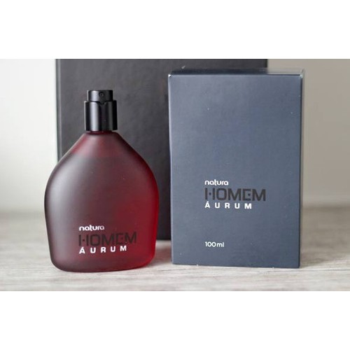 COLONIA HOMEM AURUM TRADICIONAL 100 ML - NATURA - DESCONTINUADO - FORA DE LINHA
