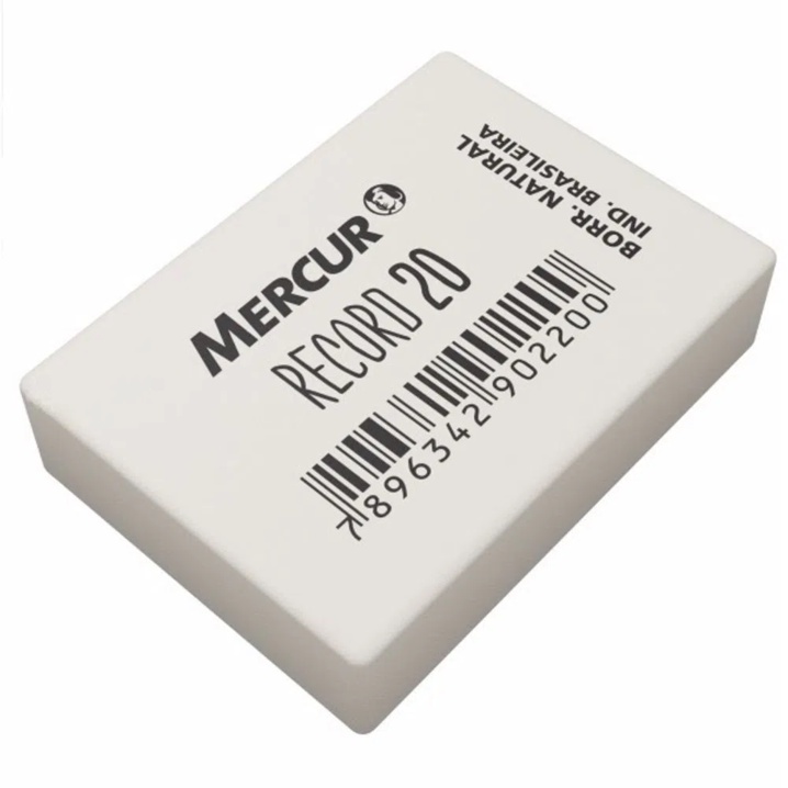 Borracha Branca Record 20 (Kit 2 3 e 4 Unidades) - Mercur