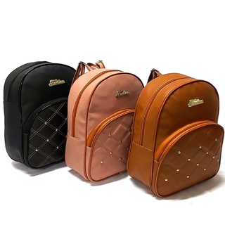 Mochila Feminina Em Couro Sintético. Bolsas e Mochilas Femininas 353 em Oferta na Shopee