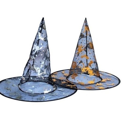 Chapéu De Bruxa Estilo Halloween Para Festas  (3380)