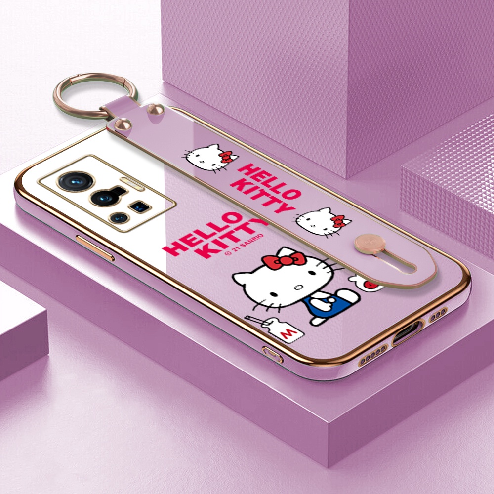 Para Motorola Moto G10 G30 G40 Fusion G60 G9 Play Plus G8 E7i Power Cute Hello Kitty Padrão Capa 