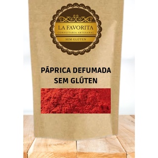 Páprica Defumada Sem Glúten 1 KG - Tempero condimento especiarias