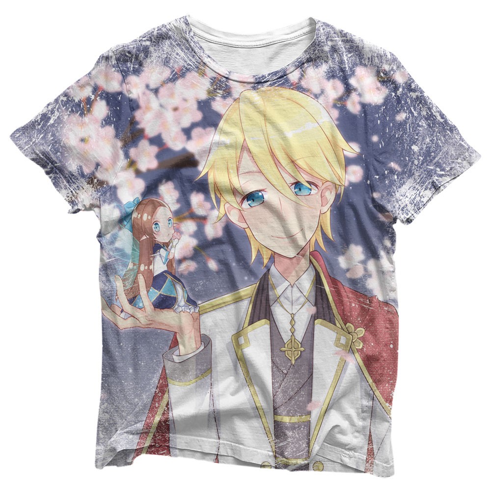 Camisa Gerald Stuart & Catarina Cloes - Camisas Otome Game no Hametsu Flag Shikanai