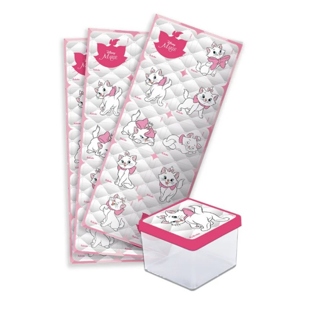 Adesivo Quadrado Festa Marie - 30 unidades - Festcolor - Rizzo