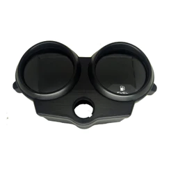 Carcaças Painel Moto Honda CG Fan Titan 125 Inferior e Superior Tampa e Capa Preta Com Lente Orbital 2000 2001 2002 2003