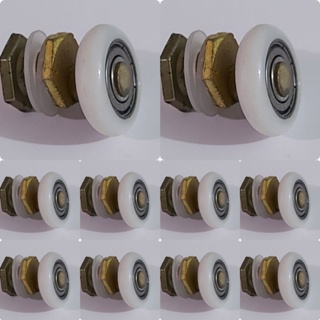 Roldanas Para box, portas e janelas de Blindex 8mm e 10mm de vidro temperado com 10 unidades. em Oferta na Shopee