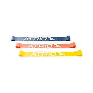 Kit Faixas Elasticas Mini Bands Atrio 3 Pcs Az/Verm/Am Es124