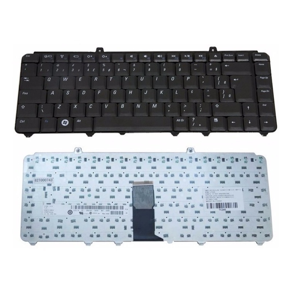 Teclado para Dell Inspiron 1545 1525 1520 Br NSK-D931B