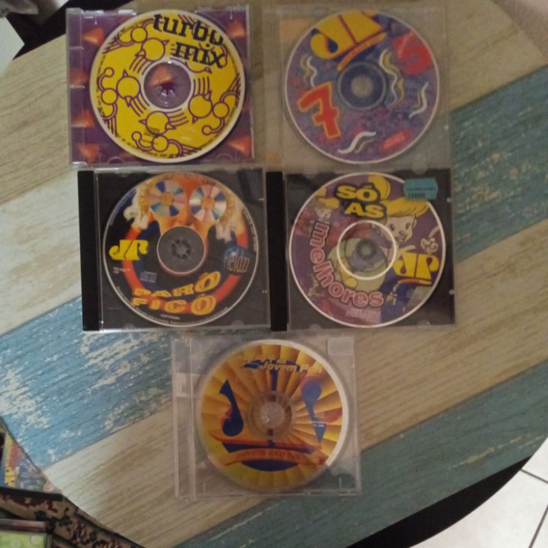 5 CDs Jovem Pan anos 90