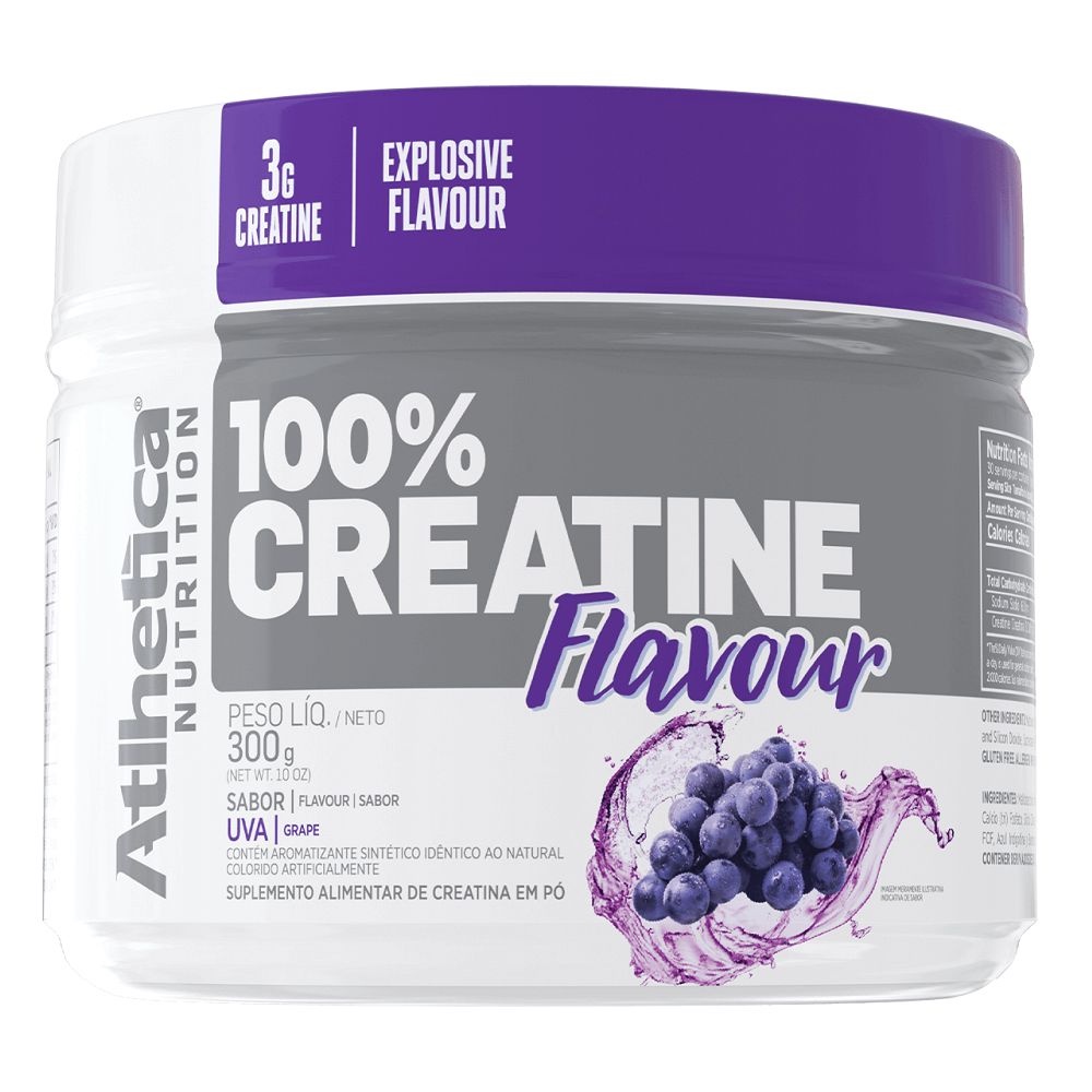 100% Creatina Flavour (300g) - Atlhetica