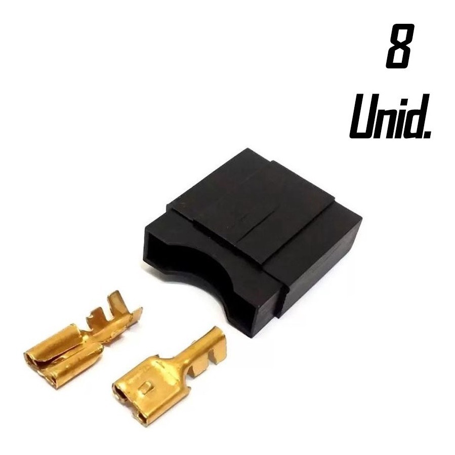 Kit 8 Porta Fusível Montagem Permak P/ Fusível Max