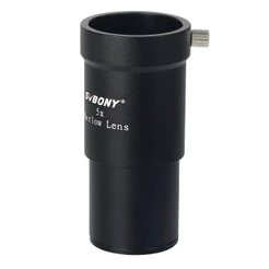 SVBONY 1,25 Polegadas 5X Lente Barlow Metal Multirrevestido Banda Larga Filme Verde Para Ocular Telescópio Astronômico