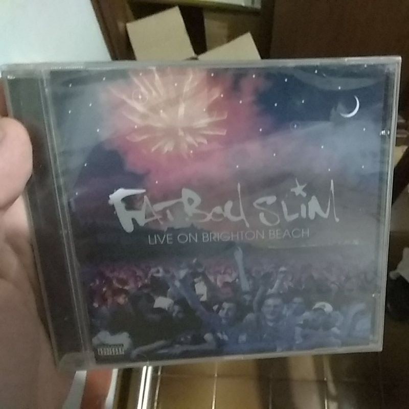 CD Fat Boy Slim - Live on Brighton Beach - novo e lacrado