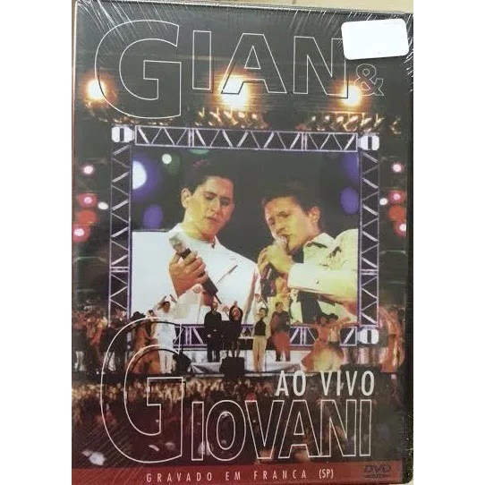 DVD Gian e Giovani - Ao Vivo Gravado em Franca (Original e Lacrado)