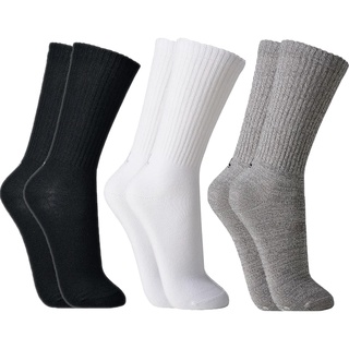 Kit 3 Pares Meias Lupo Grossa Para o Frio Original Cano Super Alto Longo Masculino Sport Em Algodão Confortável