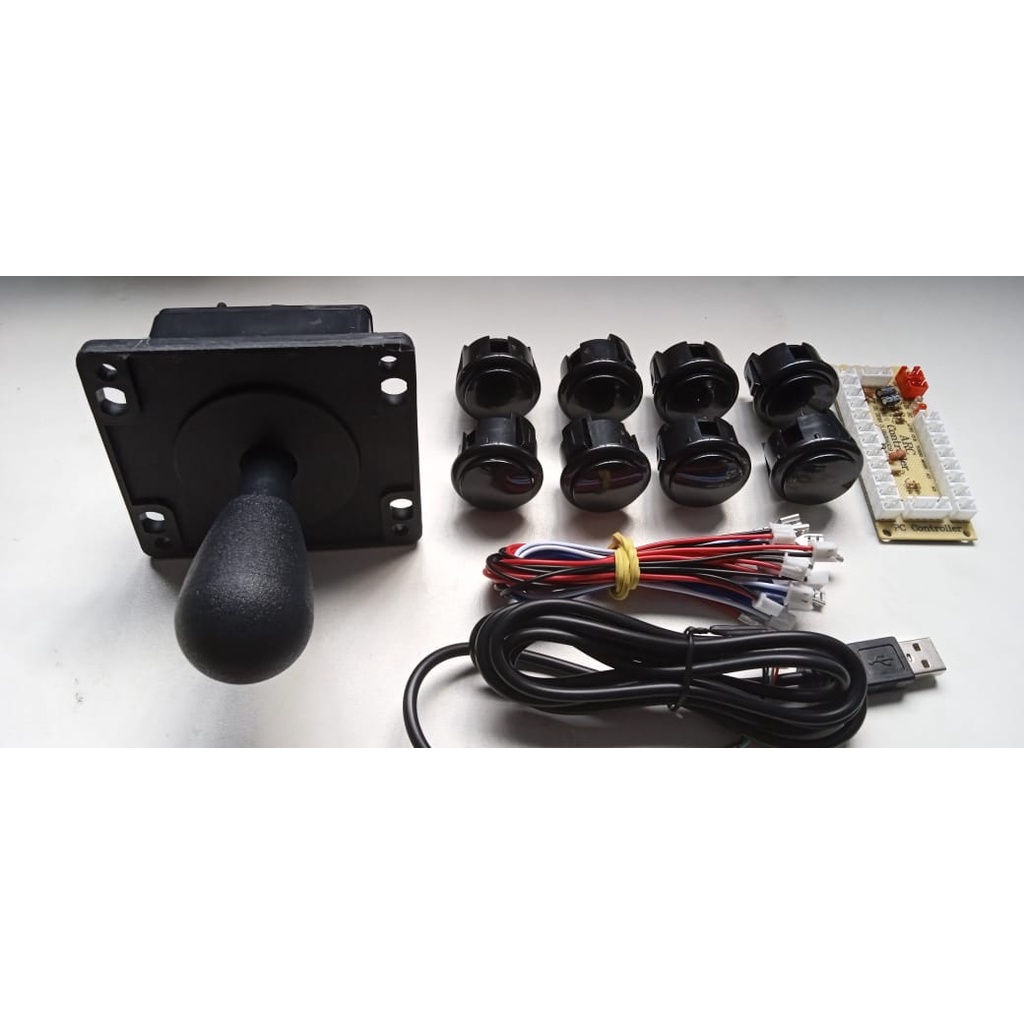 Kit arcade manche Electromatic/Aegir e 10 botões similar Sanwa!