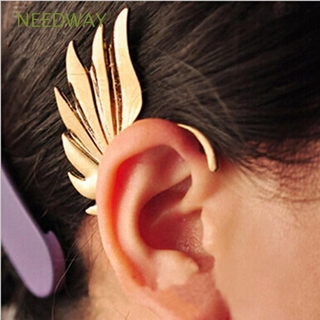 NEEDWAY 1PCS Fashion Punk Men Women Gothic Summer Ear Cuff Clip Stud Earring/Multicolor