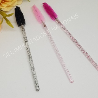 1 Escovinha para Cílios e Sobrancelhas Com OU Sem Glitter em Oferta na Shopee