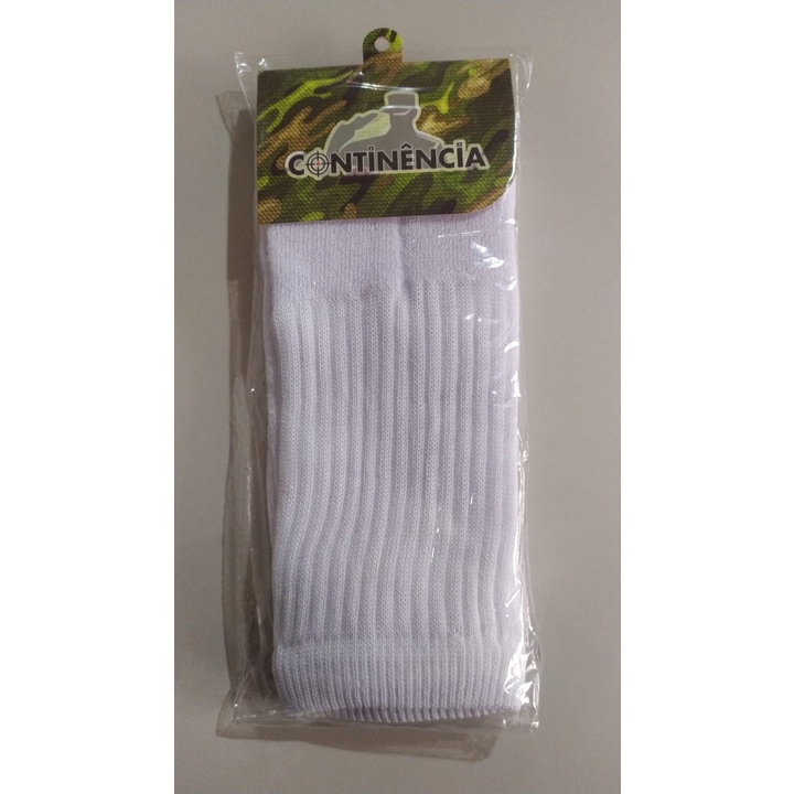 Meia Branca Continência Para TFM