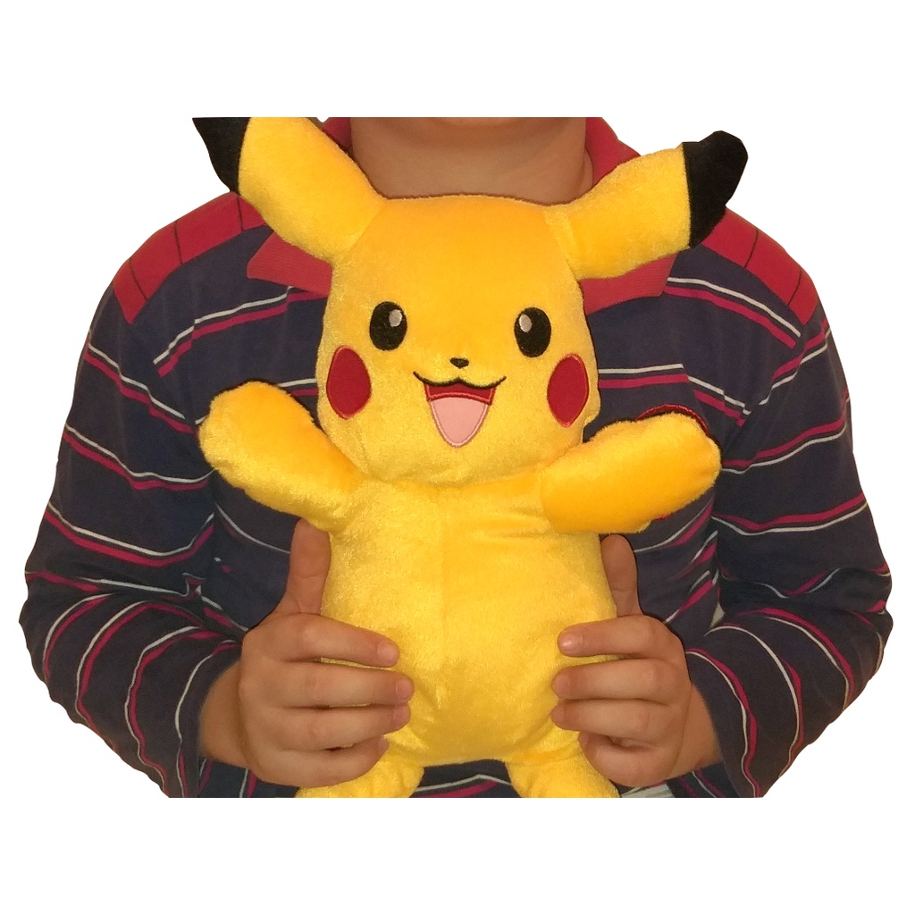 Pikachu Pelúcia 34cm, ótimo presente para crianças de todas as idades