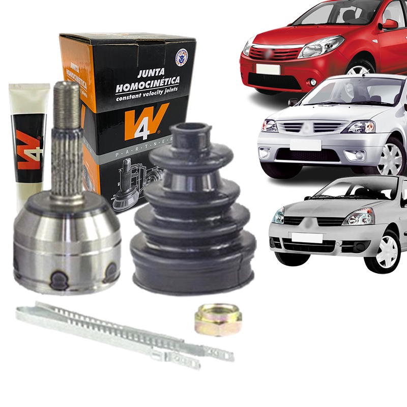 Junta Homocinética Renault Scenic 1.6 16v Clio 1.6 8/16v 02/ Logan Sandero Megane Kangoo Symbol 1.6 16v Twingo 1.2 93/02