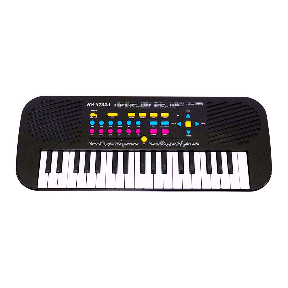 Brinquedo Teclado Infantil com microfone HS3755A - DM TOYS