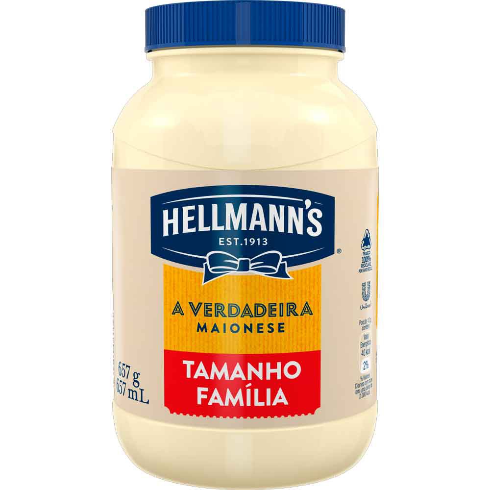 Maionese Hellmann’s, 657 g