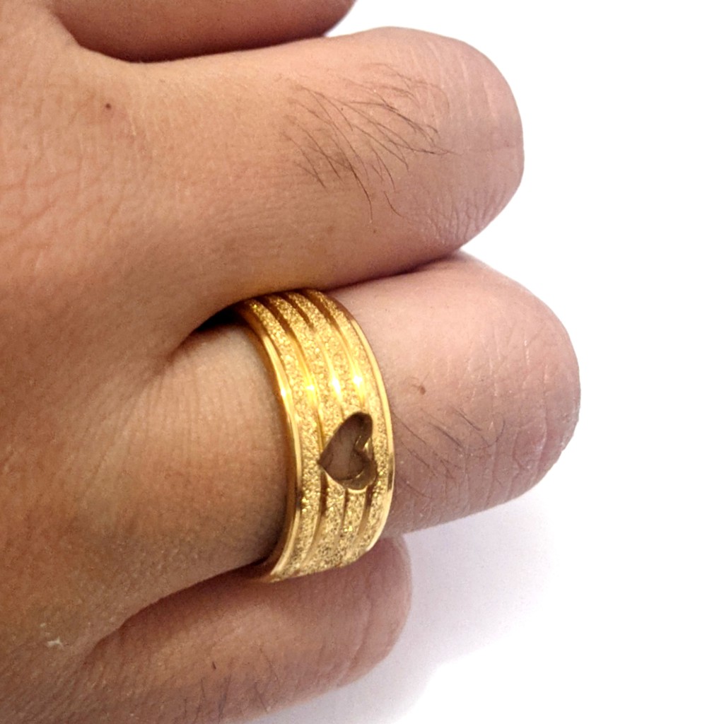 Aliança Coração 8mm Diamantada Casamento Noivado em Oferta na Shopee