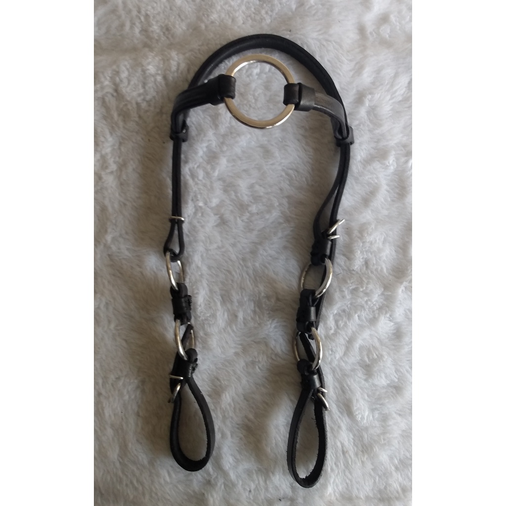 Cabeçada Argola Inox para Cavalo
