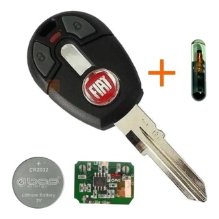 Chave Controle Alarme Fiat Uno Palio Strada Siena Completa