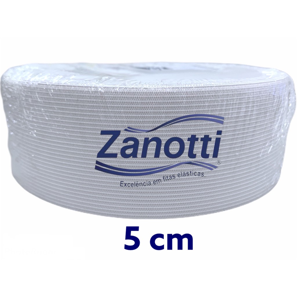 Elástico Largo 5 Cm Branco Reforçado 25 Metros em Oferta na Shopee