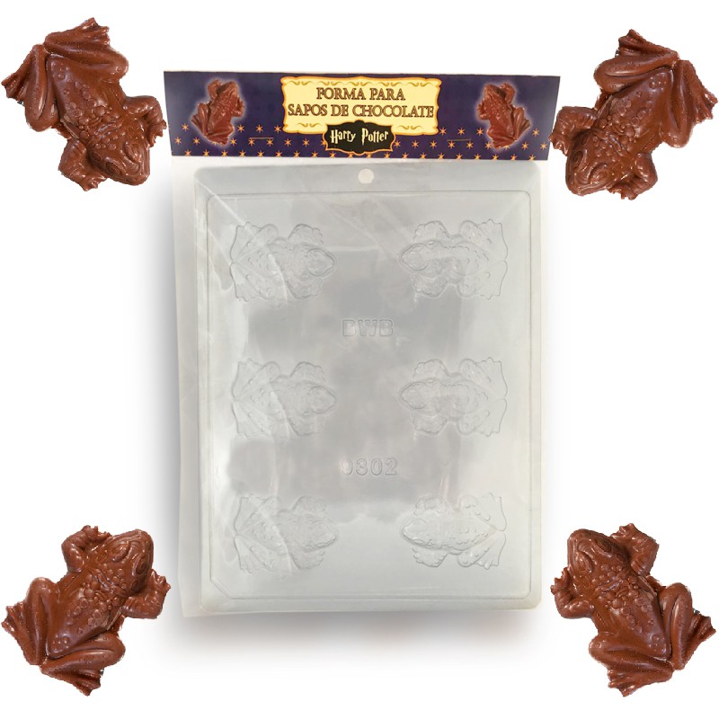 Kits 2 Formas Sapo De BWB Simples Sem Silicone Harry Potter BWB