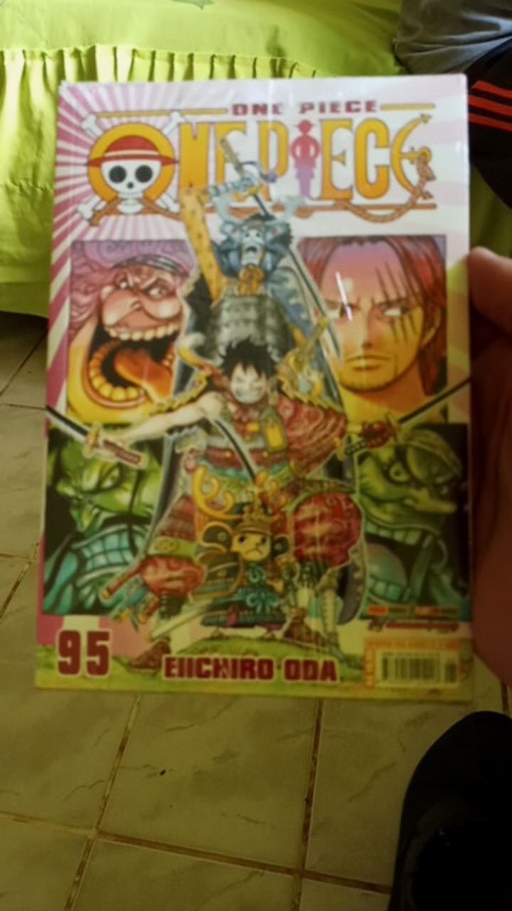 Manga One Piece Volume 95 Novo Lacrado Original Panini Traduzido Para Portugues Shopee Brasil