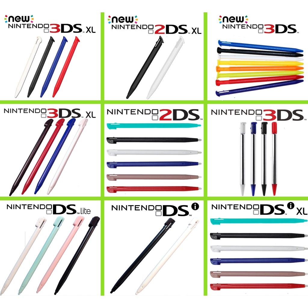 Caneta Stylus Nintendo 3DS, 3DS XL, New 3DS, New 3DS XL, 2DS, New 2DS XL