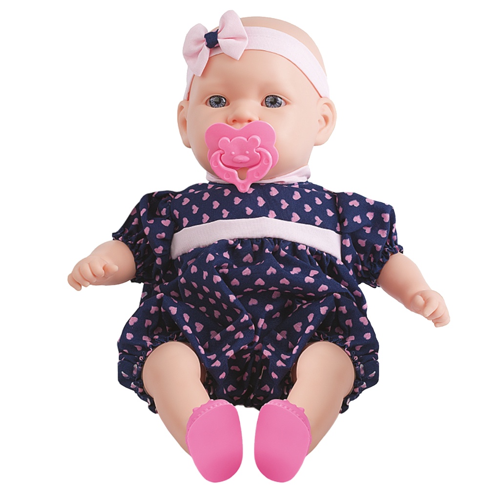 Boneca Mama Nenem C/ Mamadeira Suquinho Chupeta E Fralda 329 - Super ...