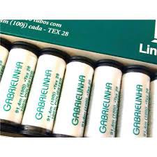 KIT 10 LINHA DE COSTURA GABRIELINHA BRANCA 91,4m (100J) em Oferta na Shopee