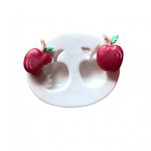 Molde De Silicone Mini Maçãs Molde Para Confeitaria Molde Para Biscuit 764