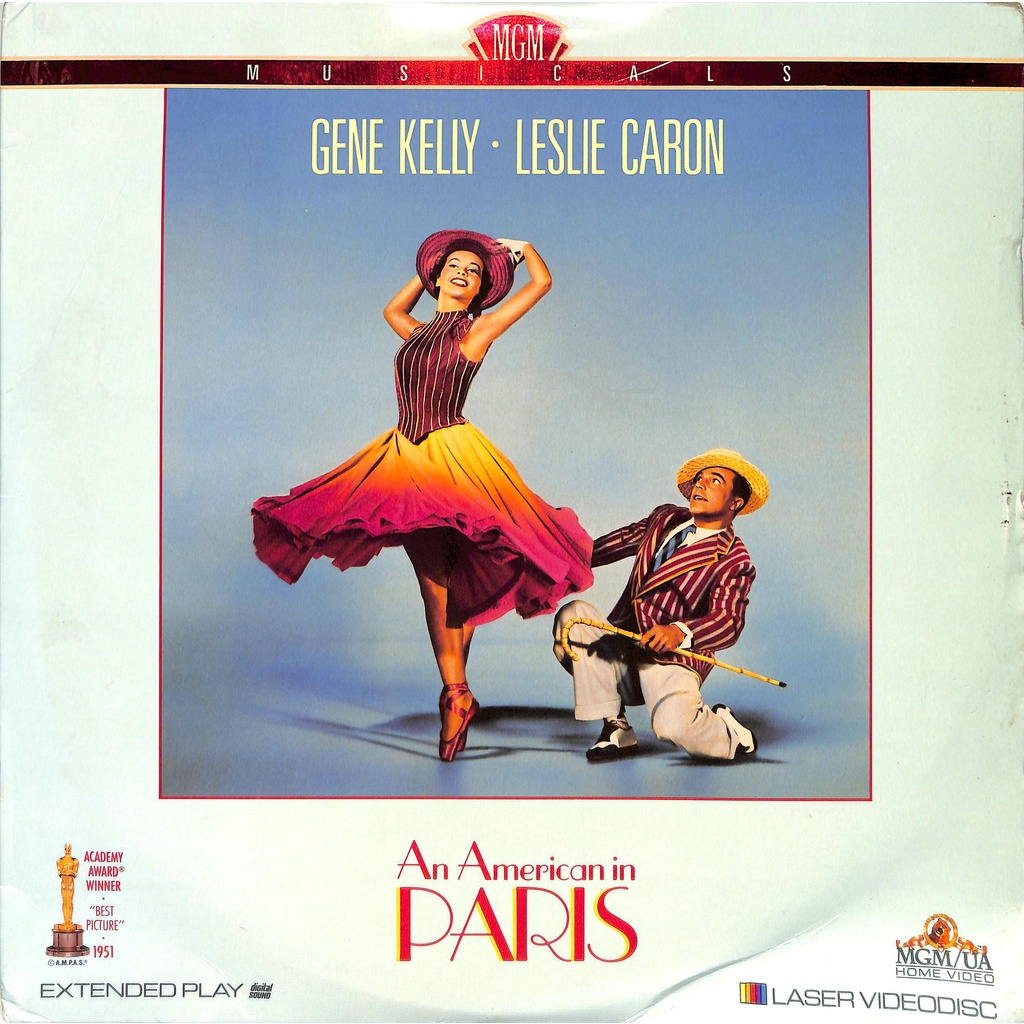 An American In Paris - Gene Kelly Leslie Caron - Laser Disc