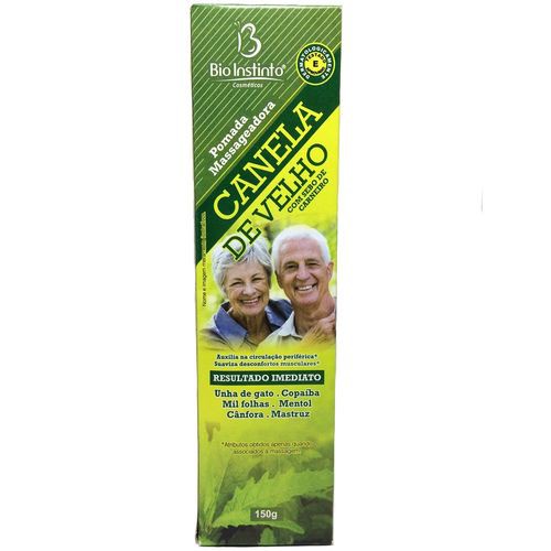 Pomadas Canela de Velho com Sebo de Carneiro Bio Instinto 150G ( 1 unidade )