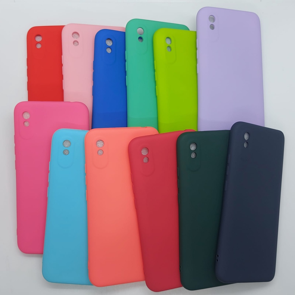 Capa Capinha Case Para Xiami Redmi 9A de Silicone com Interior Aveludado