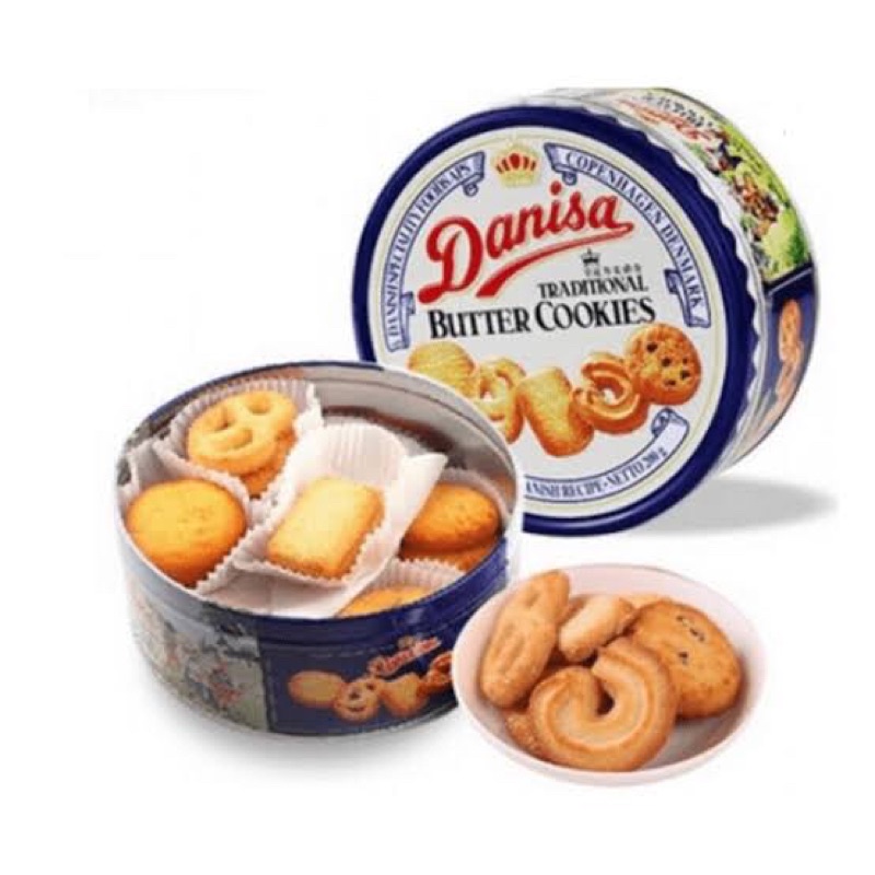 Biscoito Amanteigado Danisa 90g / 162g / 200g / 454g