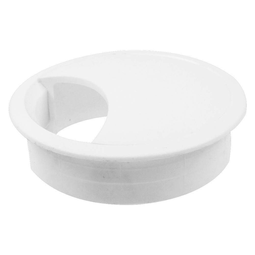 Acabamento Passa Fio 46mm Branco Para Moveis 04 Unidades em Oferta na Shopee