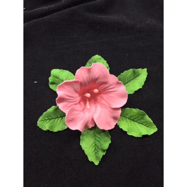 azaleia flor de açúcar comestível 9 uni de uma cor | Shopee Brasil