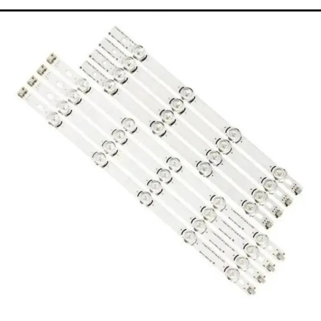Kit 8 Barras Led  39ln5400 39ln5700 39la6200 Nova