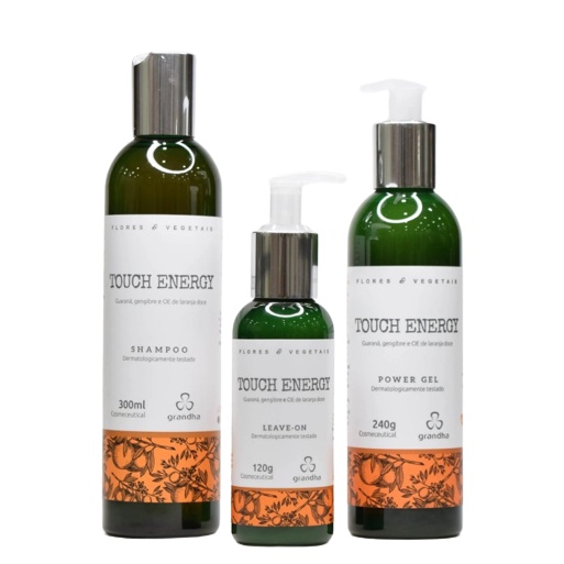 Kit Grandha Touch Energy Flores & Vegetais Alivia Tensão e o Estresse