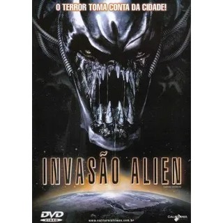 Dvd Invasão Alien - Dan Southworth - Lacrado Original