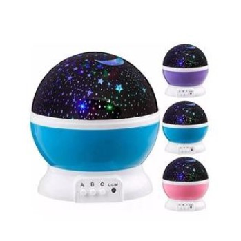 Projetor Estrela Luminária 360º Galaxy Abajur Star Master