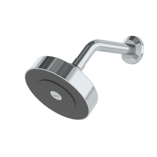 Ducha Fria Cascata Redonda Braço Curto Articulável 120mm