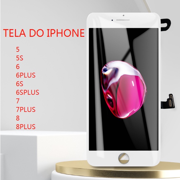 Tela iPhone Display Frontal Touch Lcd Completo iPhone 5 5s 6 6s 7 8 plus Incell A Pronta Entrega