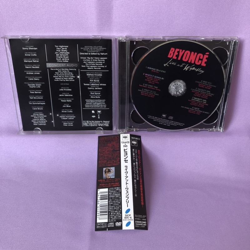 Beyonce Live At Wembley Cd